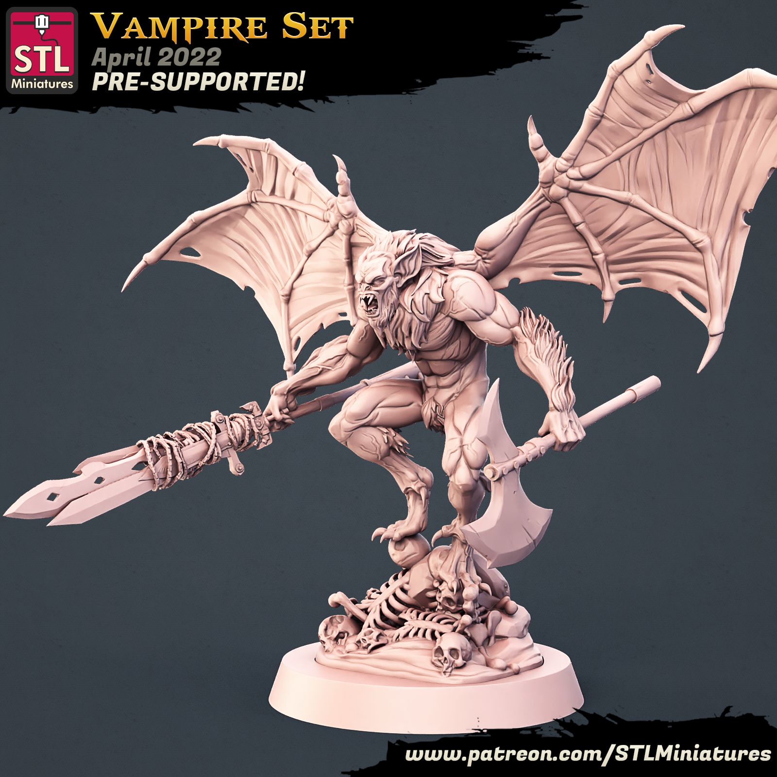 Vampire & Vampire Hunter | STL Pirate