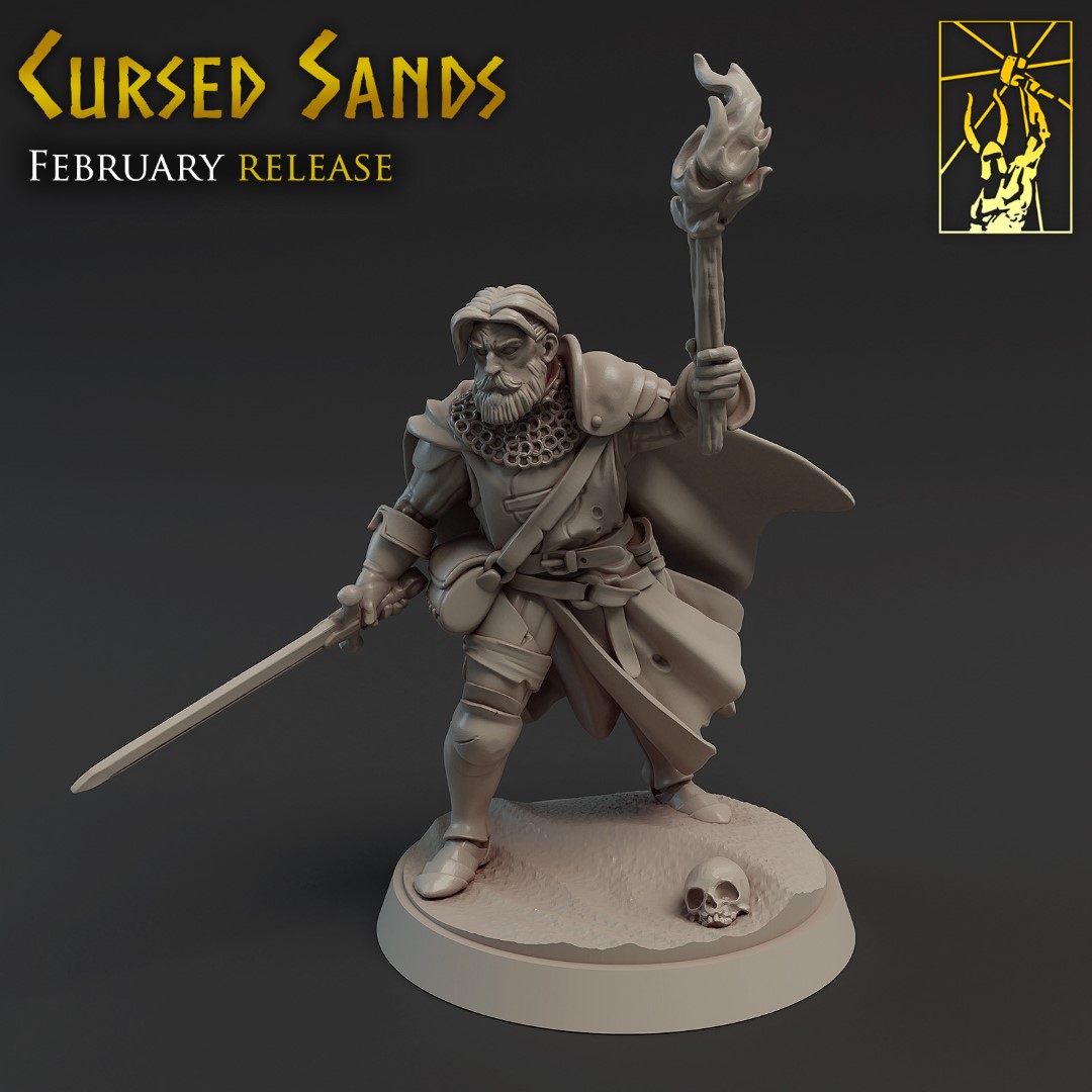 Cursed forge. Sandman STL. The Cursed Crusade картинки.