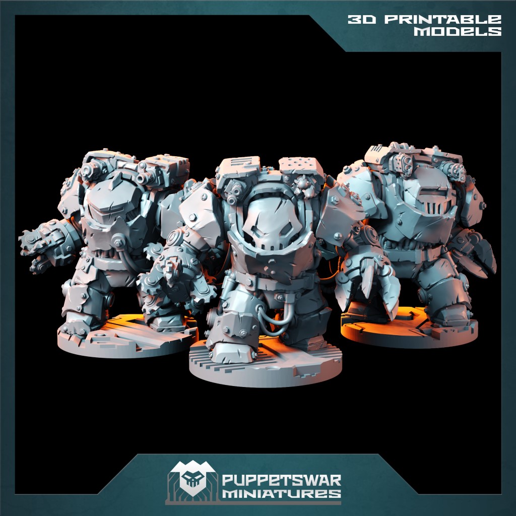 Puppetswar Miniatures 2022/06 Releases! STL Pirate