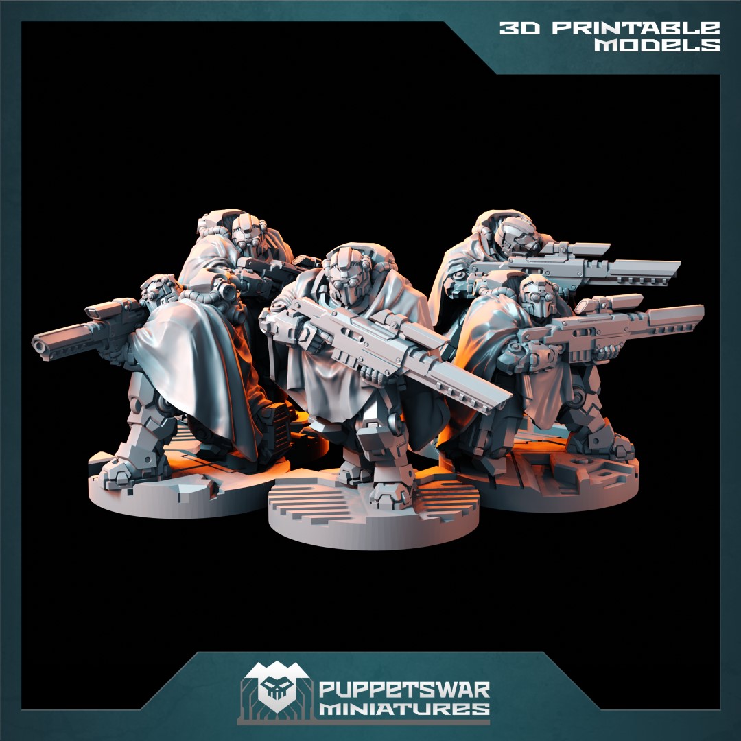 Puppetswar Miniatures 2022/06 Releases! STL Pirate