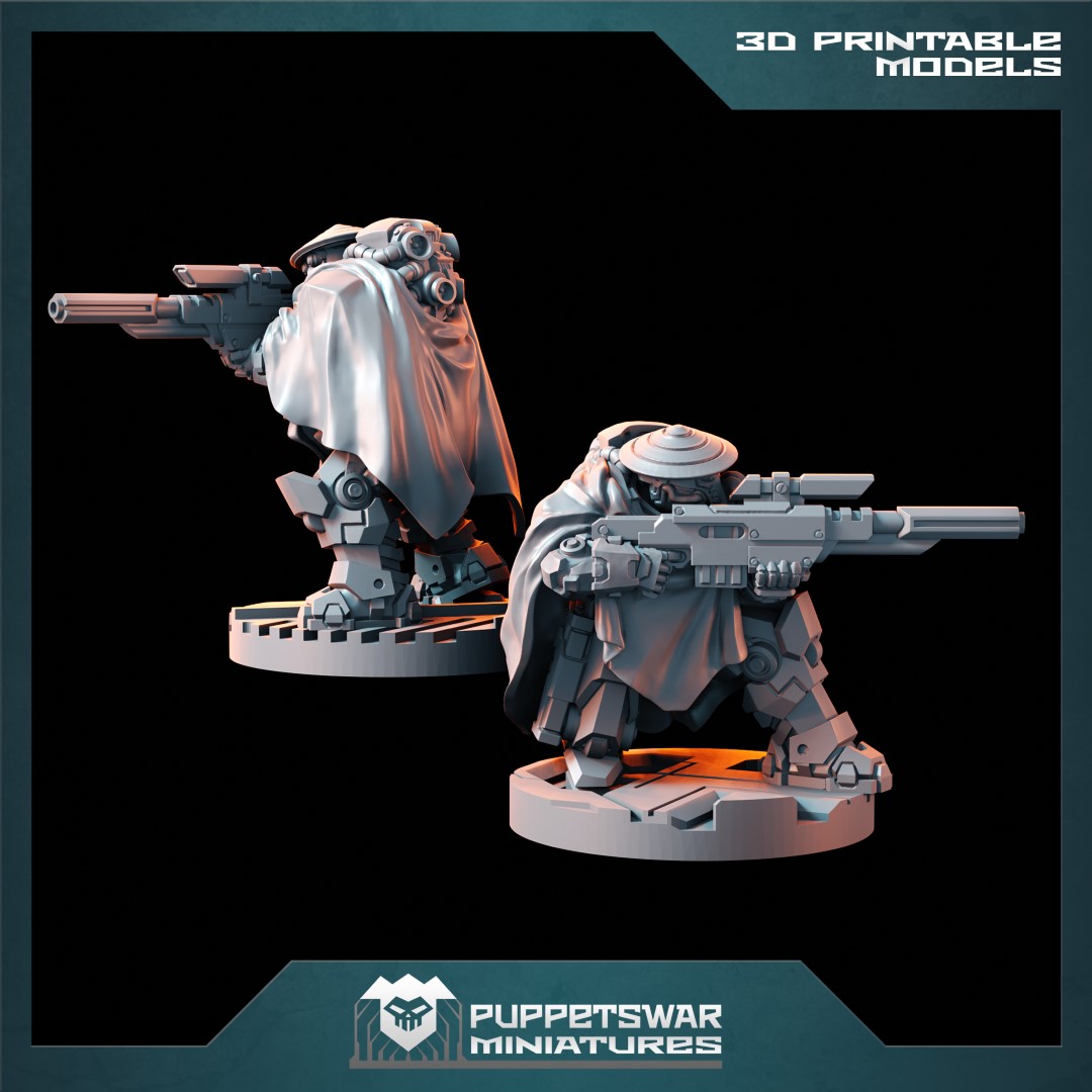 Puppetswar Miniatures 2022/06 Releases! STL Pirate