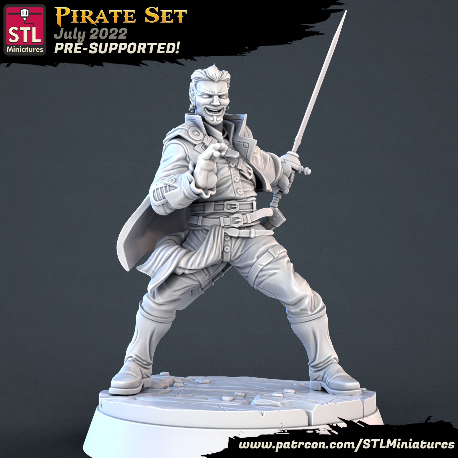 Pirate Set | STL Pirate