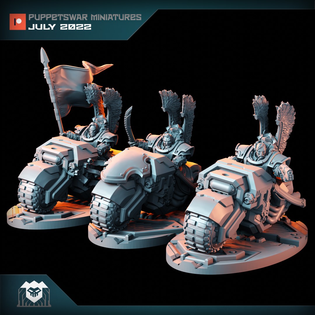 Puppetswar Miniatures 2022/07 Releases! STL Pirate