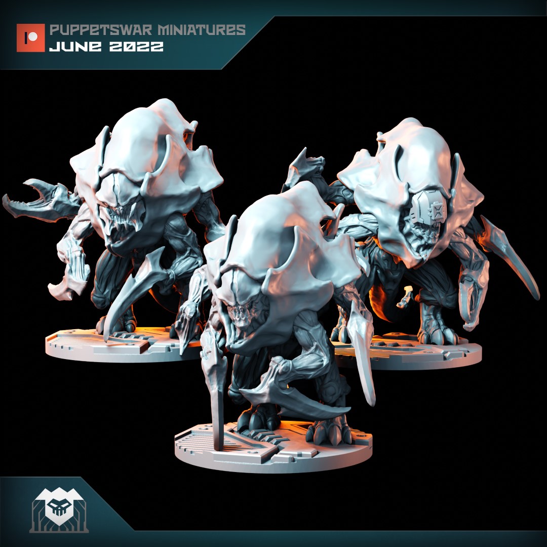 Puppetswar Miniatures 2022/07 Releases! STL Pirate