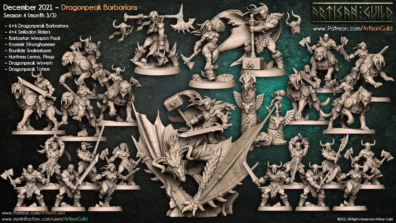 Dragonpeak Barbarians | STL Pirate