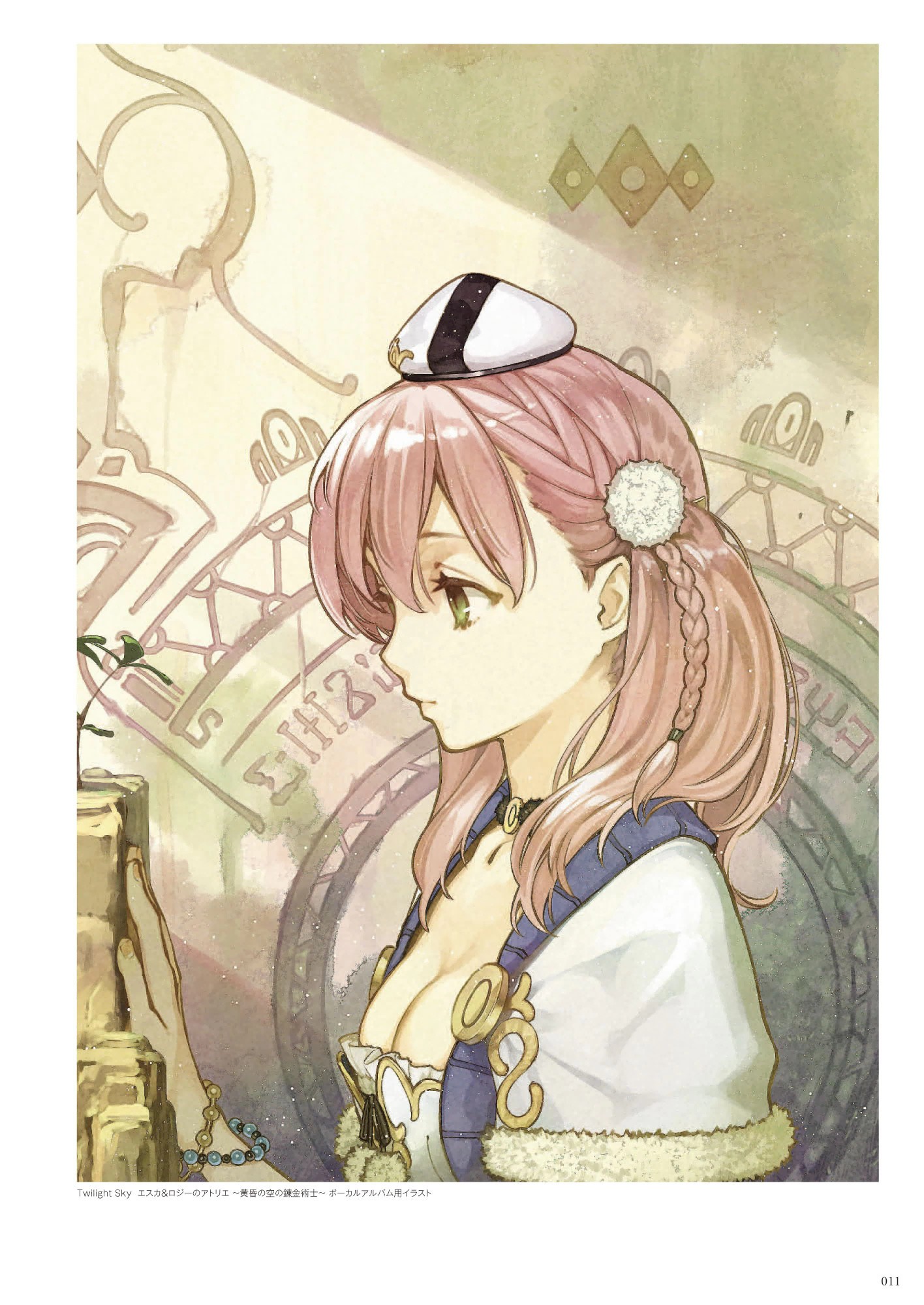 yande.re 396057 atelier atelier_escha__logy cleavage digital_version escha_malier hidari jpeg_artifacts koei_tecmo.jpg