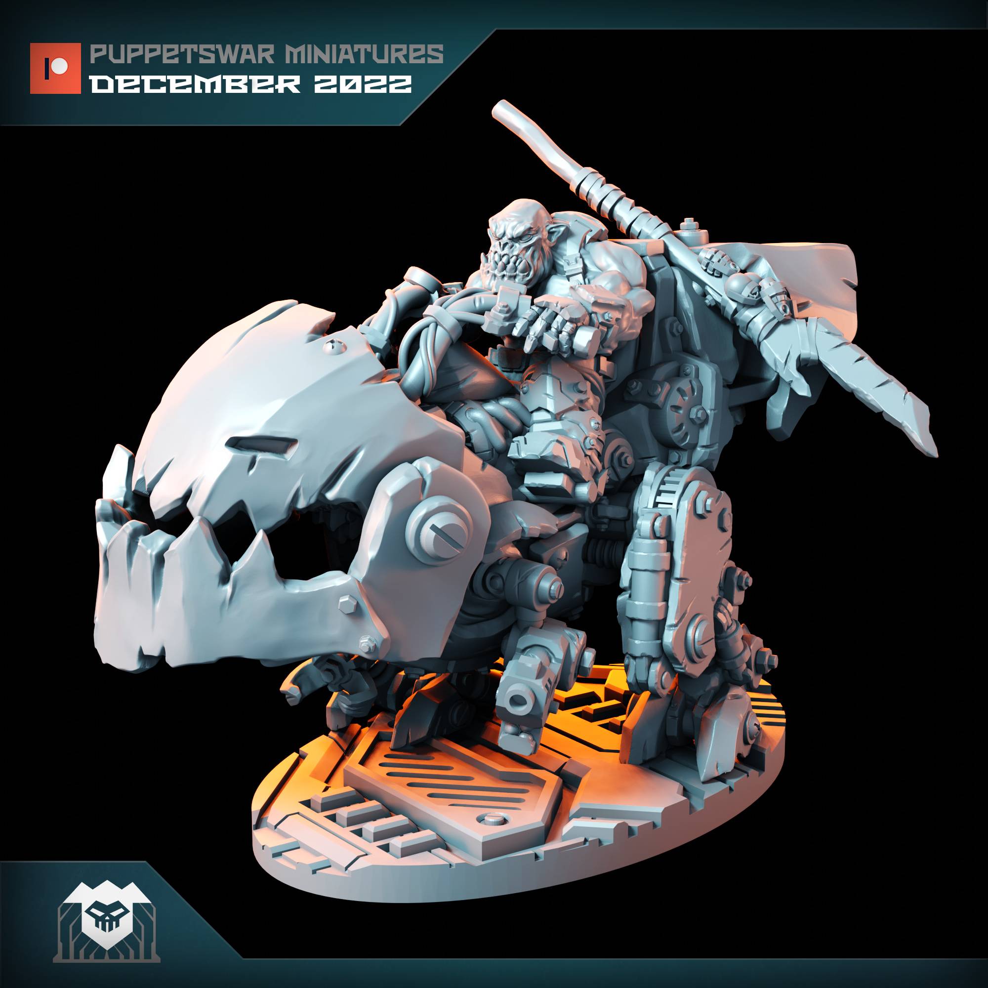 Puppetswar Miniatures 2022/12 Releases! STL Pirate