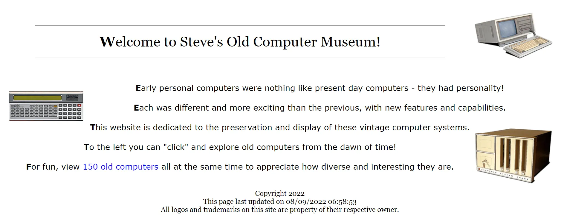 Steve的旧电脑博物馆主页