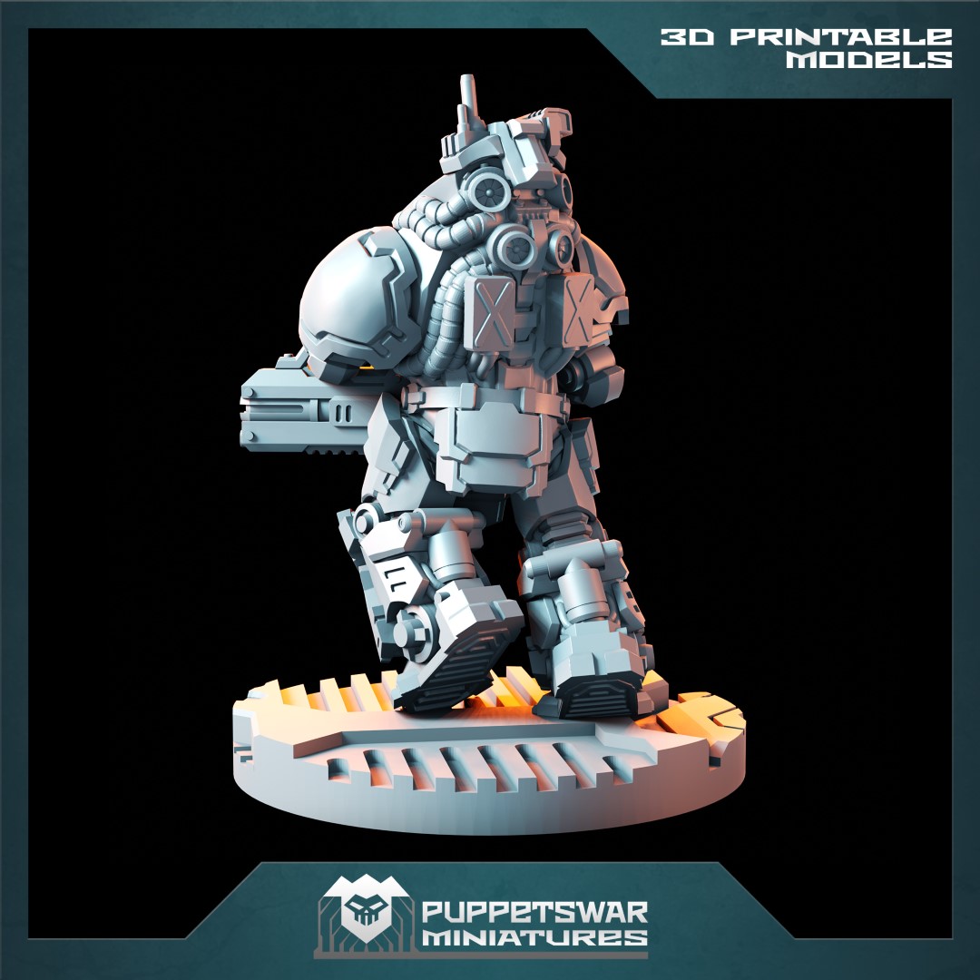 Puppetswar Miniatures 2023/01 Releases! STL Pirate