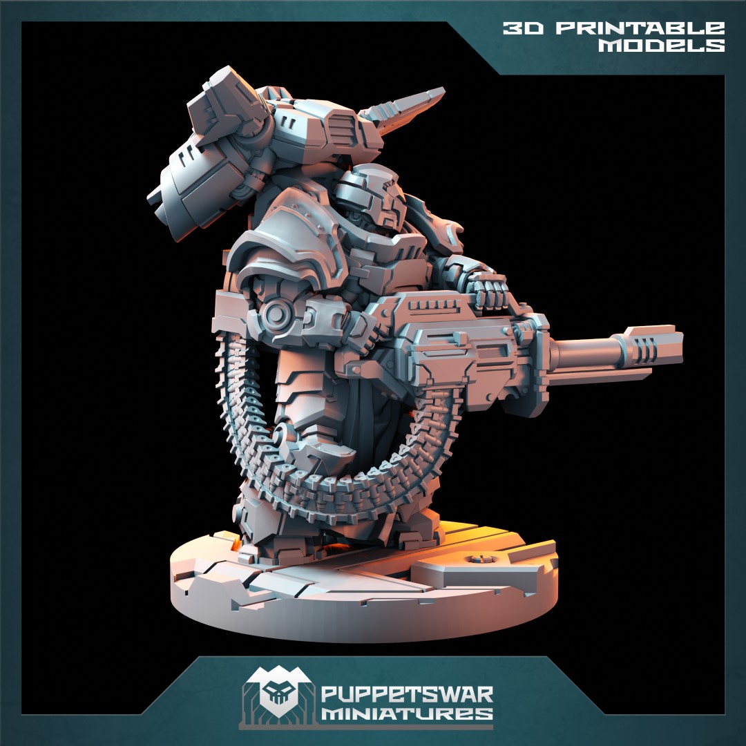 Puppetswar Miniatures 2023/01 Releases! STL Pirate