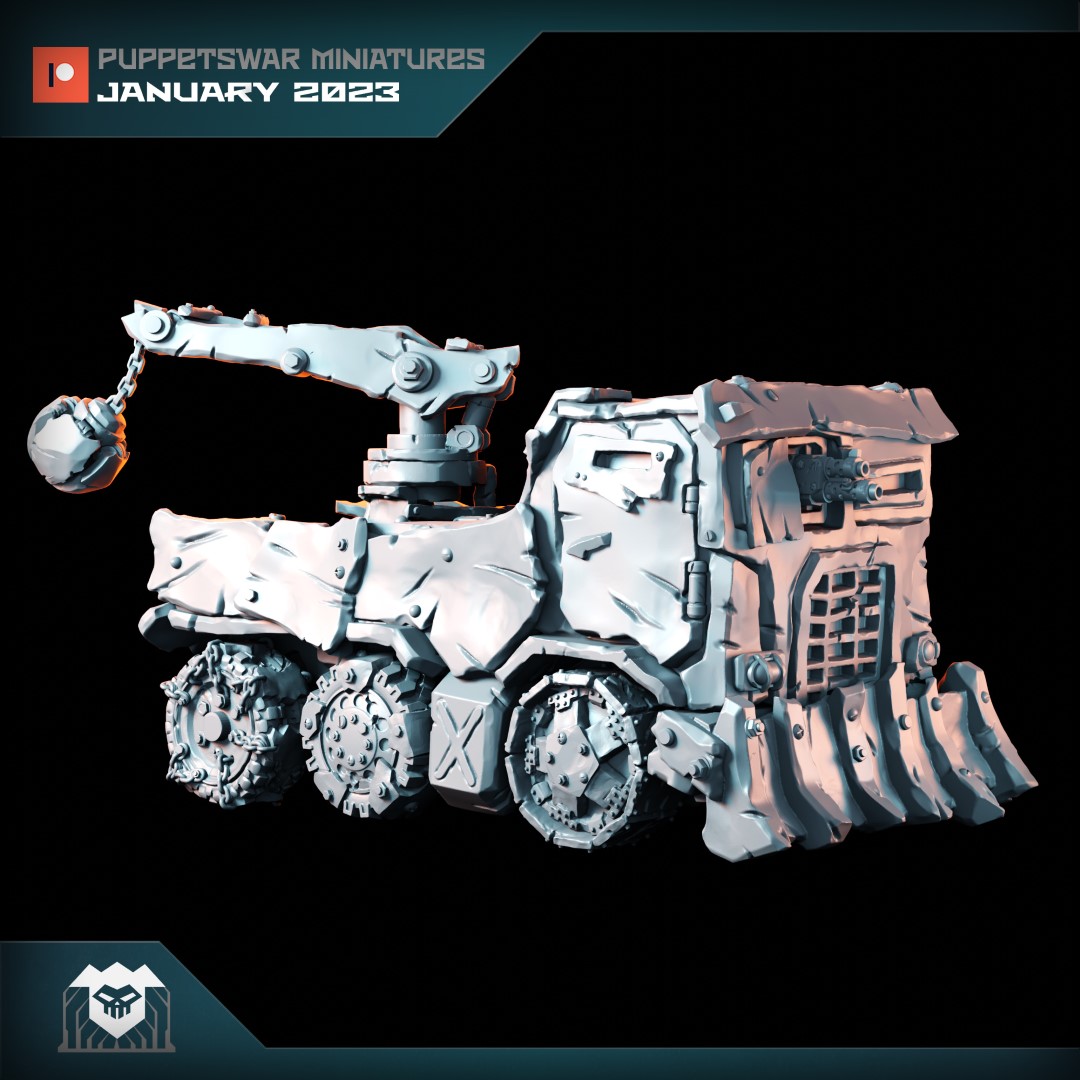 Puppetswar Miniatures 2023/01 Releases! STL Pirate