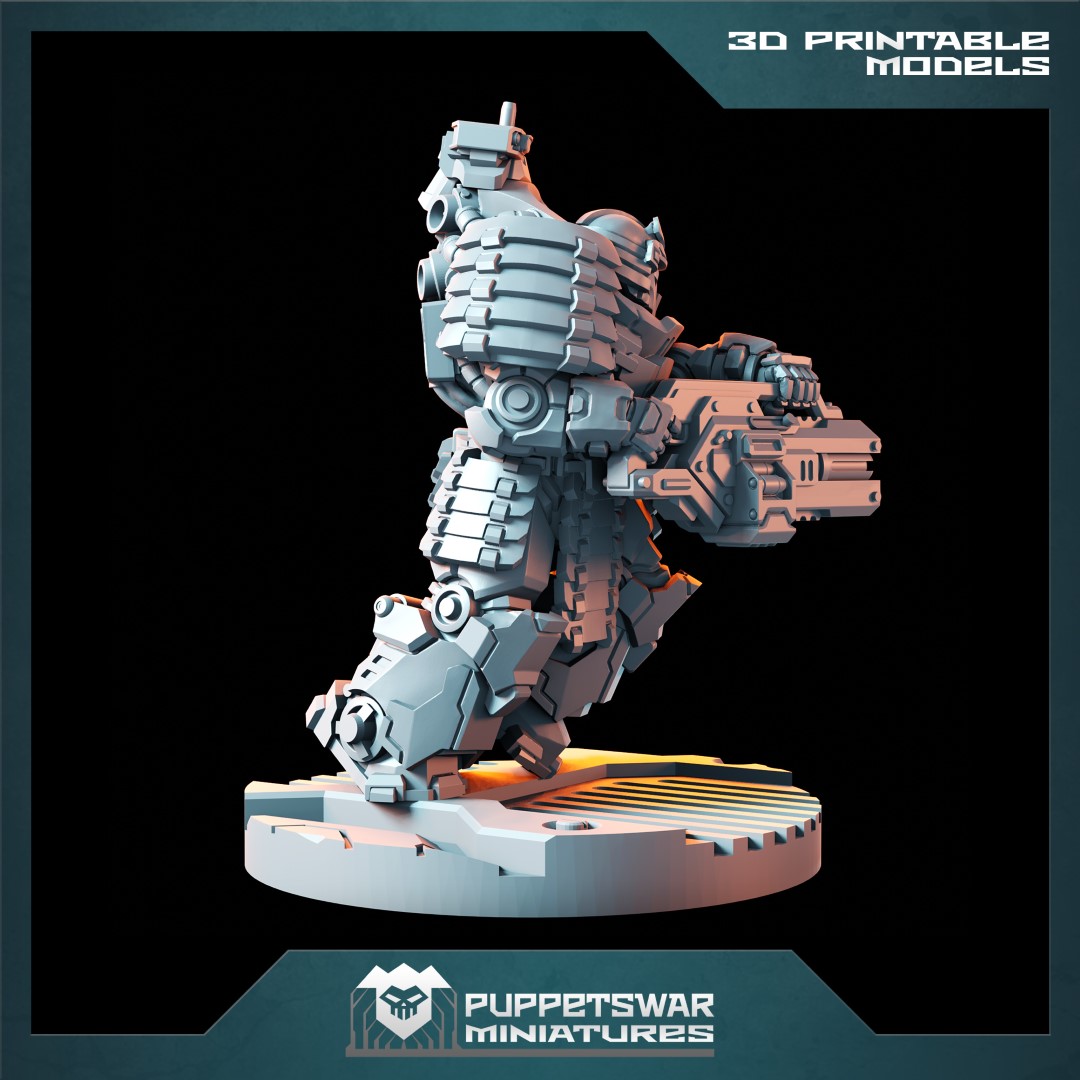 Puppetswar Miniatures 2023/01 Releases! STL Pirate
