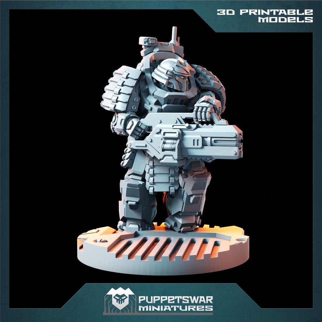 Puppetswar Miniatures 2023/01 Releases! STL Pirate