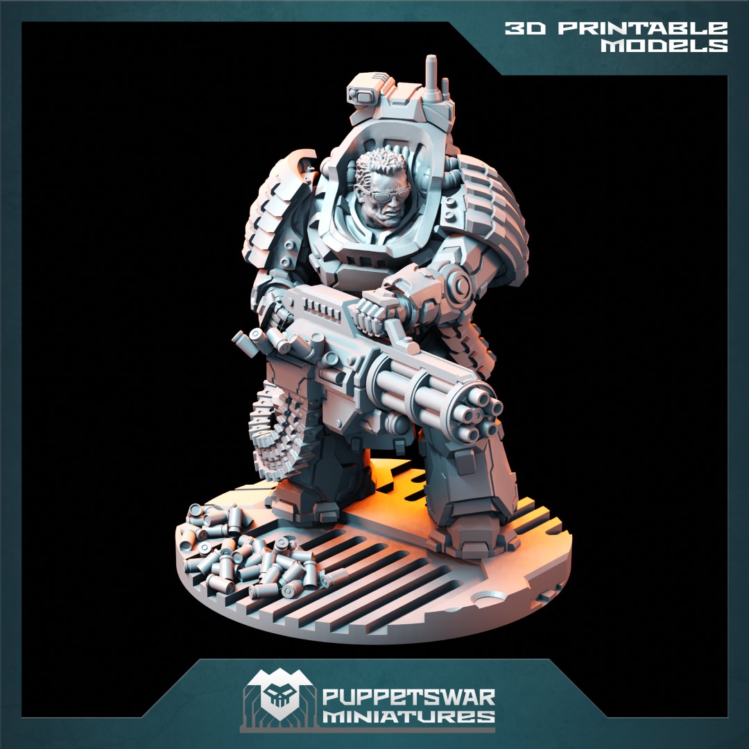 Puppetswar Miniatures 2023/01 Releases! STL Pirate