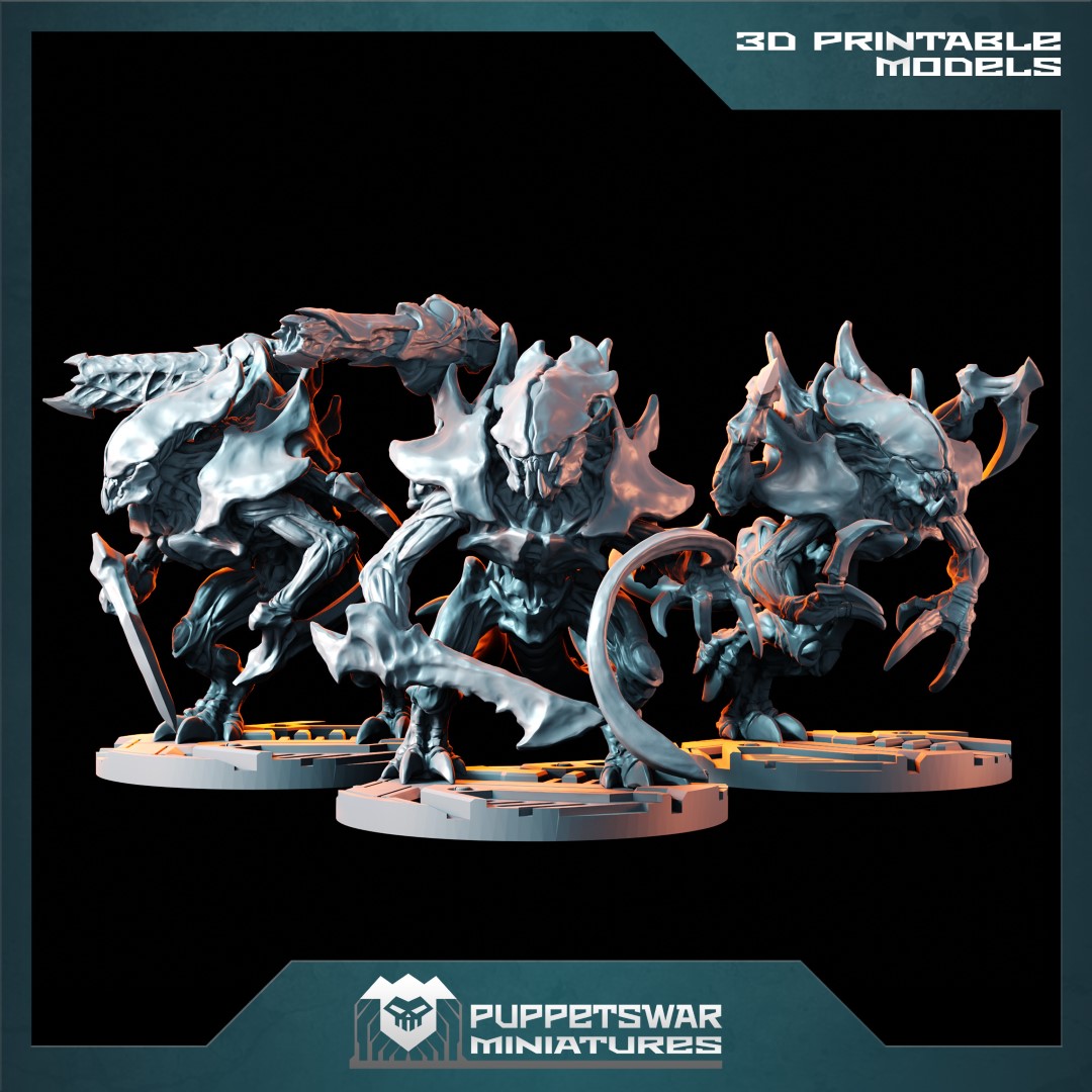 Puppetswar Miniatures 2023/01 Releases! STL Pirate