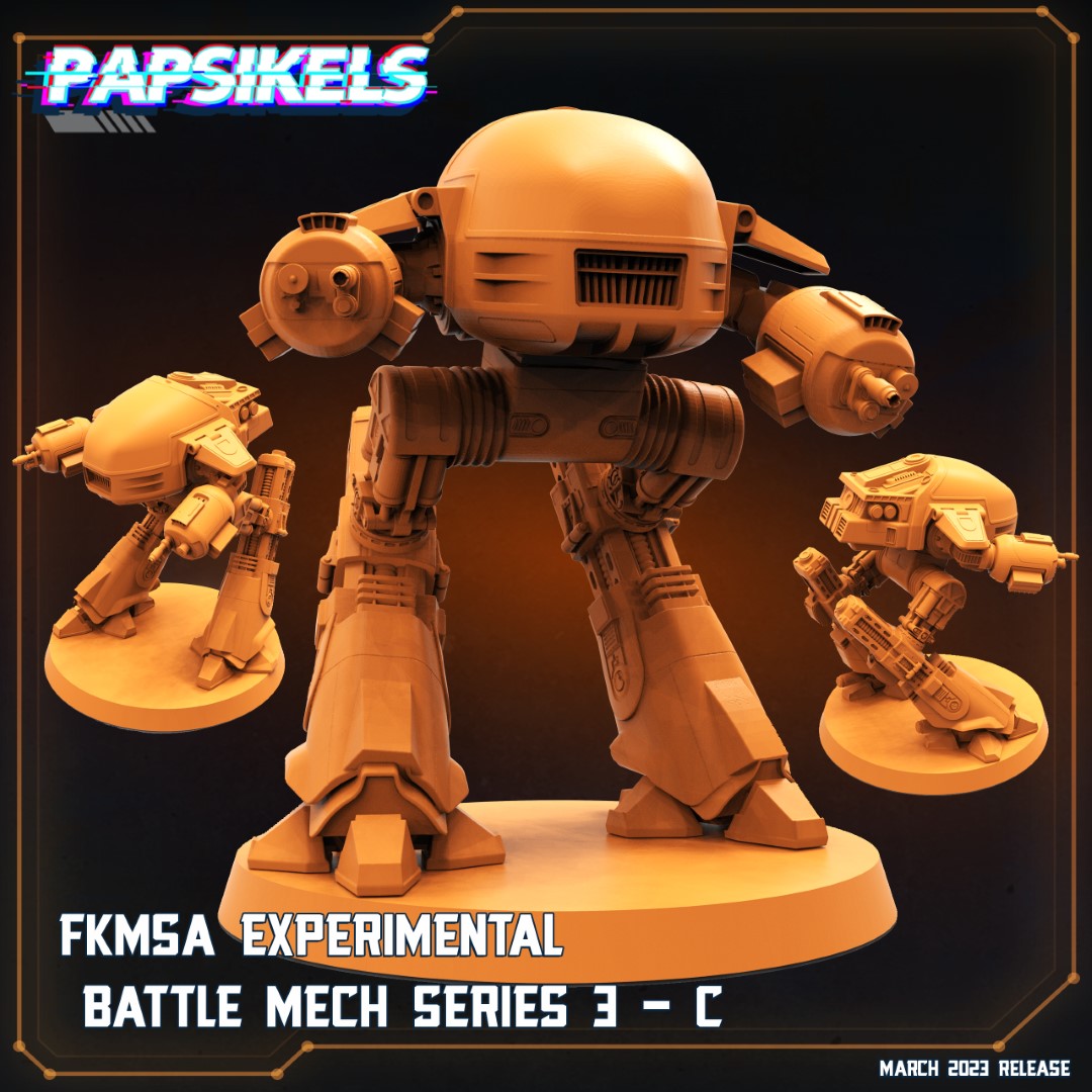 Papsikels Miniatures 2023/01 Sci-Fi | STL Pirate