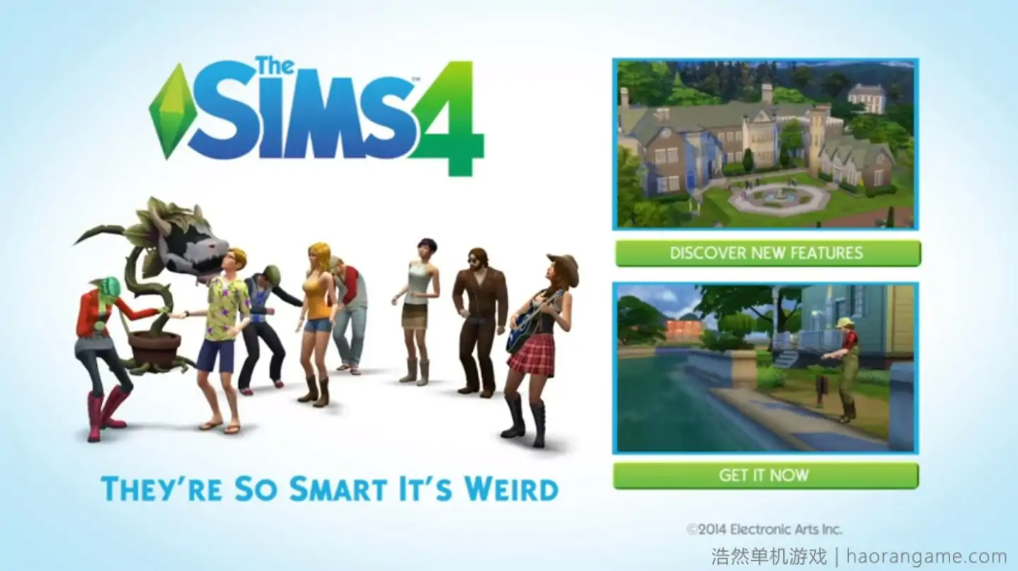 模拟人生4豪华版 The Sims 4 Deluxe Edition-浩然单机游戏 | haorangame.com