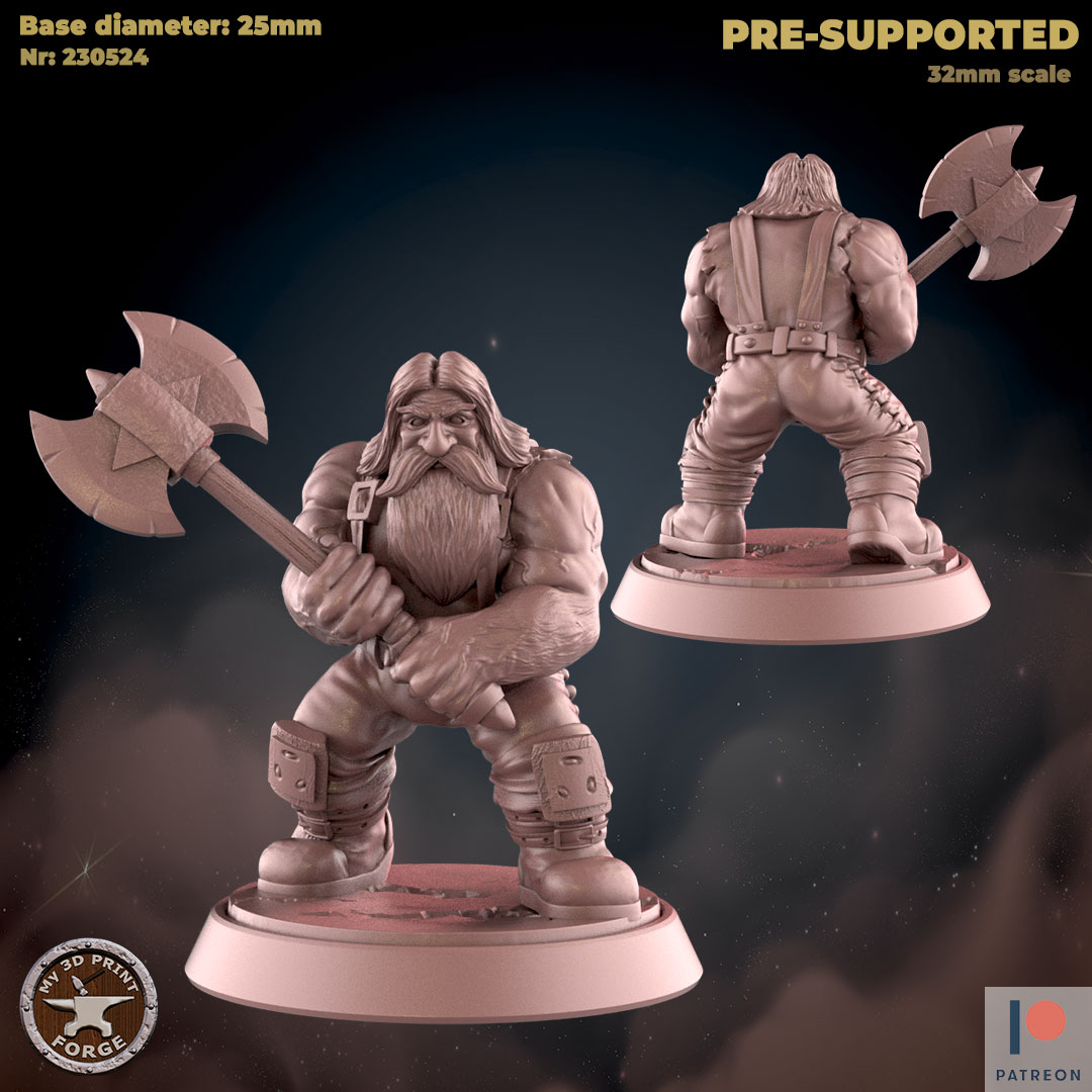 Dwarf v2 | STL Pirate