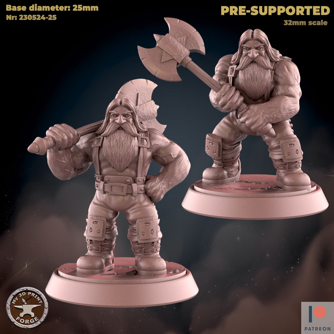 Dwarf v2 | STL Pirate