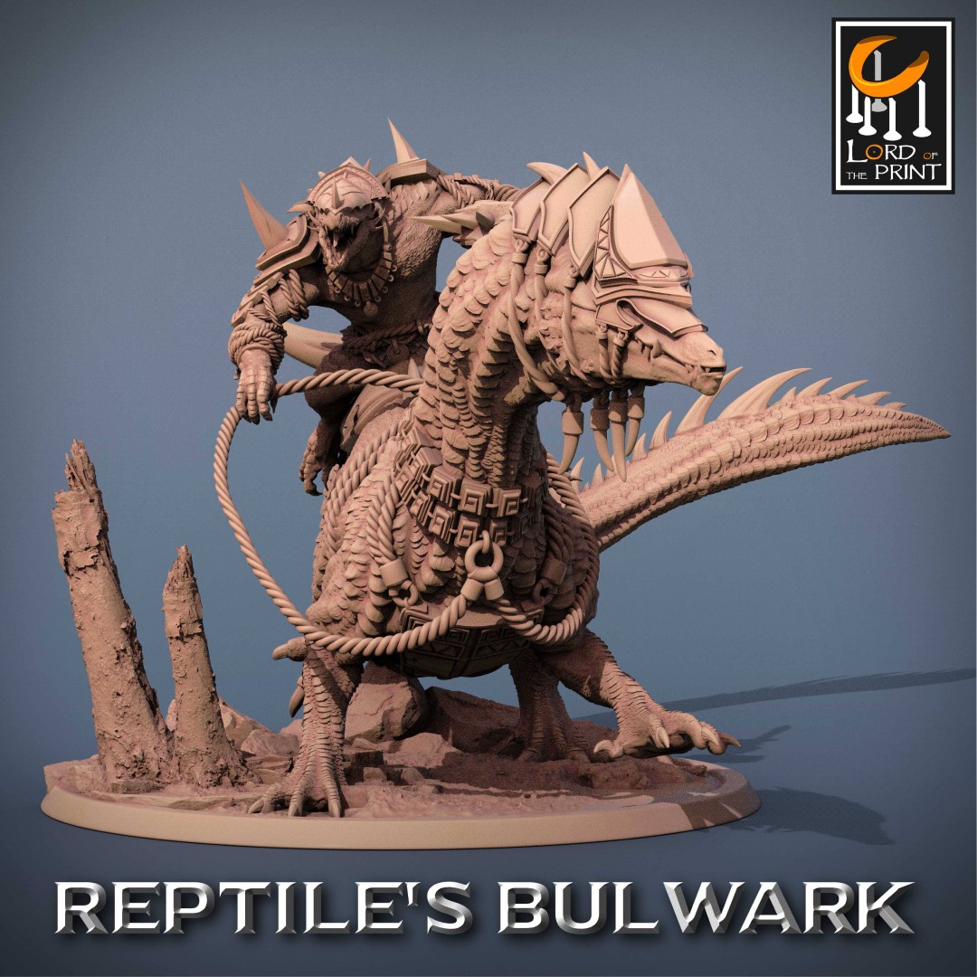 Reptiles Bulwark | STL Pirate