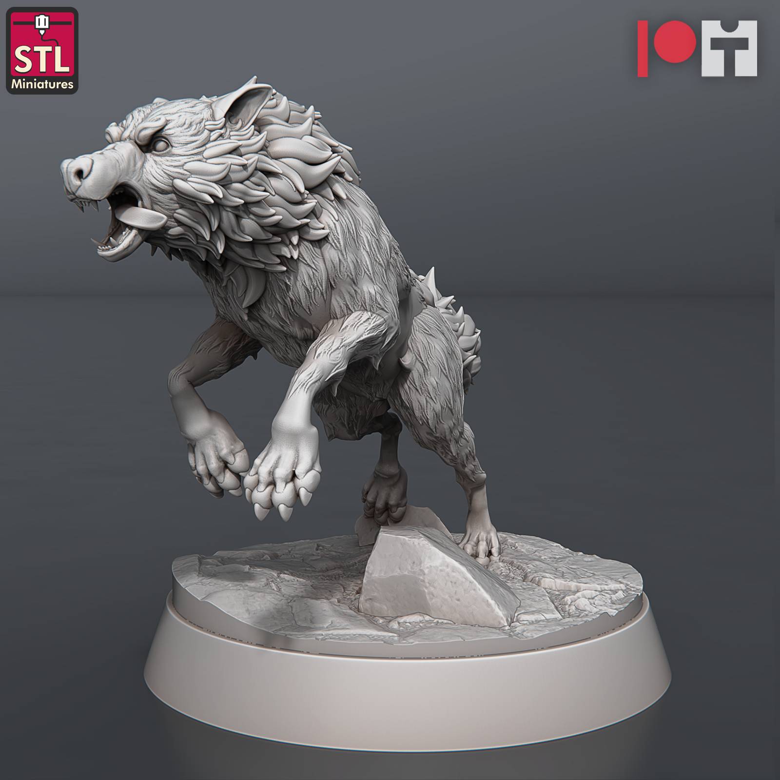 Casino Set & Coal Golem Set & Wolves and Werewolves Set | STL Pirate