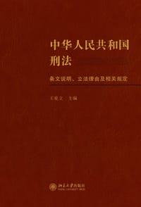 中华人民共和国刑法条文说明、立法理由及相关规定 #PDF