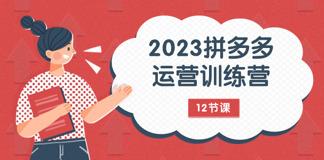 （7805期）2023拼多多运营训练营：流量底层逻辑，免费+付费流量玩法（12节课）插图